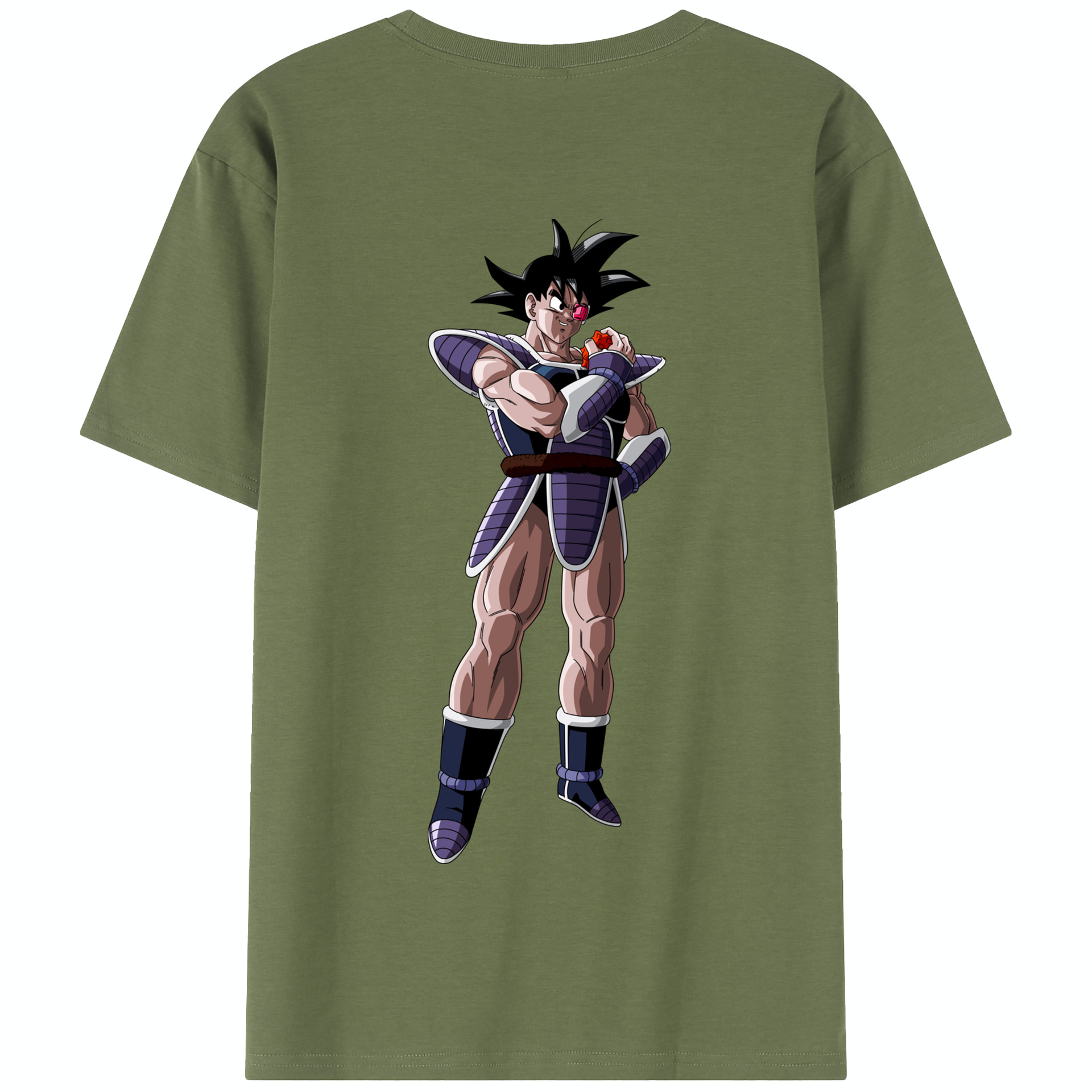 （画像用） ドラゴンボール 孫悟空（そん ごくう）Son Goku カカロット DRAGON BALL Kakarotto 綿100％半袖Tシャツ（背面プリント）